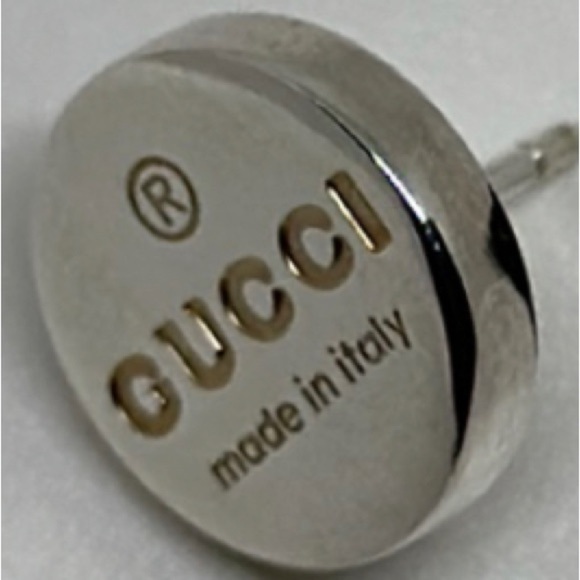 Gucci 925 silver earrings authentic 100% - Picture 4 of 11